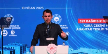 Bakan Kurum Kocaeli’de açıkladı: "Vatandaşlarımız bundan böyle 2,5 milyon liraya kadar finans desteği alabilecek"