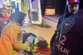 Bilecik’te şarampole devrilen araçta 1’i ağır 2 kişi yaralandı