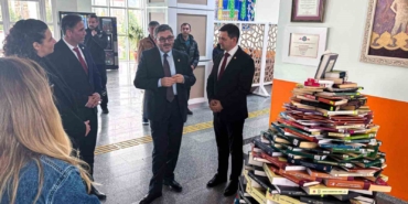 BŞEÜ Rektörü Kaplancıklı, öğrencilerle kütüphane buluştu