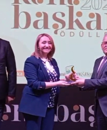 Başkan Tekin’in başarısı ulusal ölçekte taçlandırıldı