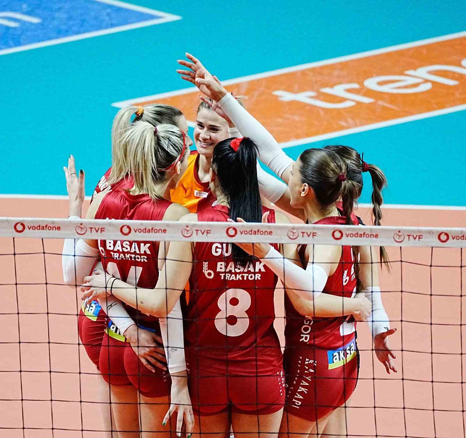 Vodafone Sultanlar Ligi: Galatasaray: 3 - Fenerbahçe: 2