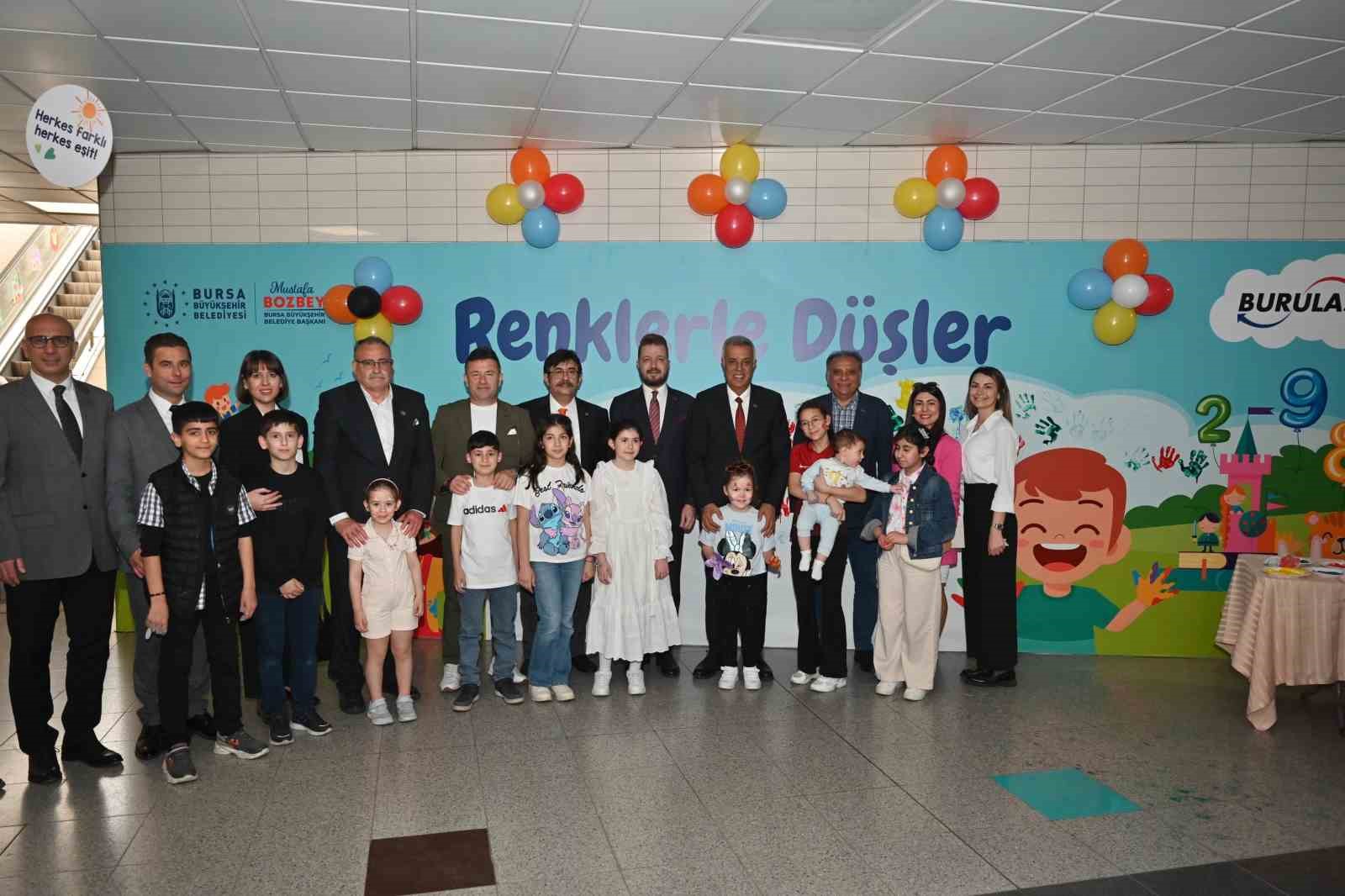 Büyükşehir’den ‘Çocuk Dostu Metro İstasyonu’