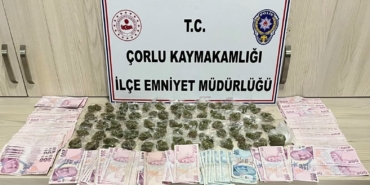 Polis şüphe üzerine durdurdu: 238 gram esrar ele geçirildi