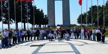 Burhaniyeli öğrencilerin Çanakkale coşkusu