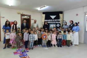 Kaymakam Kılıç, minik öğrencilerle bir araya geldi