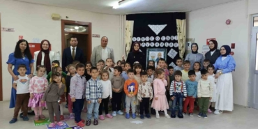 Kaymakam Kılıç, minik öğrencilerle bir araya geldi