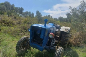 Bilecik’te traktörden düşen sürücü yaralandı