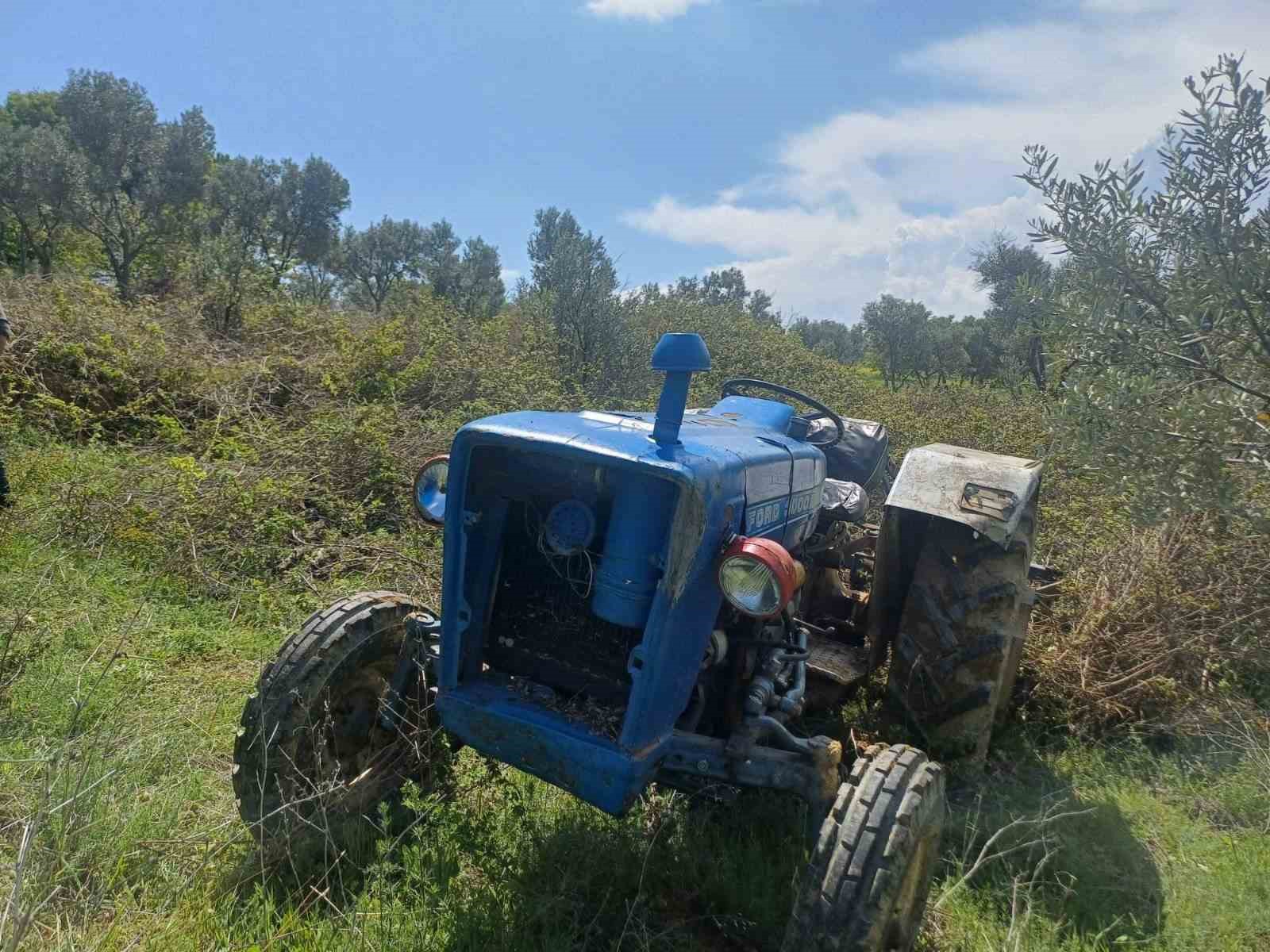 Bilecik’te traktörden düşen sürücü yaralandı