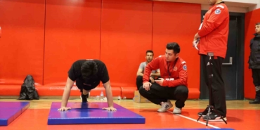 İtfaiye eri olabilmek için ter döktüler