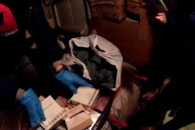 1,5 milyon liralık kaçak parfüm ele geçirildi