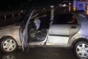 Babaeski’de trafik kazası: Otomobilde sıkışan yaralıyı itfaiye kurtardı