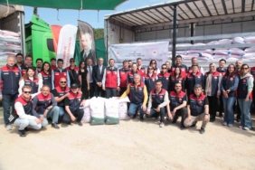 Biga’da Çiftçilere Hibeli Çeltik ve Sorgum Tohumu
