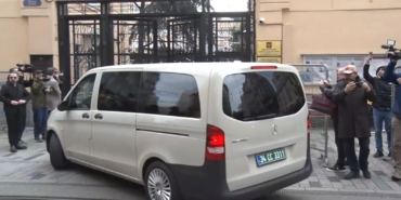 Rus ve ABD heyeti kritik görüşme için konsolosluğa geldi