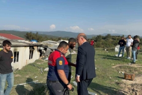 Başkan Torun, yangın sonrası inceleme yaptı