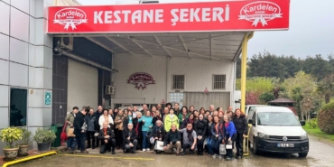 Öğrencilerden coğrafi işaretli kestane şekerini inceledi