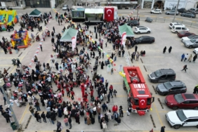 ‘Yeşil Vatan Tırı’ 2 bine yakın miniği hem eğlendirdi hem de bilinçlendirdi