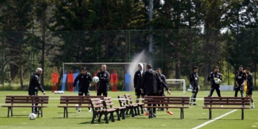 Beşiktaş, Fenerbahçe maçı hazırlıklarını sürdürdü