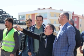 Bilecik’te yıllardır bitmeyen Edebali Stadı’nda inceleme yaptı
