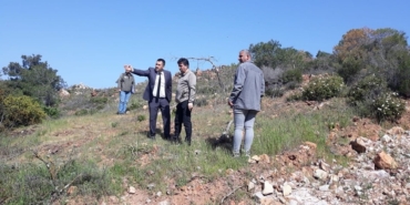 Bölge Müdürü Hacı Ahmet Çiçek’ten Sarımsaklı Tabiat Parkı’na inceleme ziyareti