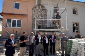 Bozüyük’te cami minaresi için temel atma töreni gerçekleşti