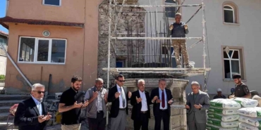 Bozüyük’te cami minaresi için temel atma töreni gerçekleşti