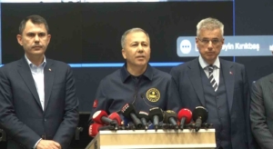 İçişleri Bakanı Ali Yerlikaya : "Son 12 saatlik dilimde 4’ün üzerinde herhangi bir artçı sarsıntı meydana gelmedi"