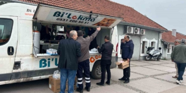 TCDD çalışanlarından geleneksel lokma hayrı