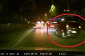 Canını hiçe saydı, makas atarak ilerledi