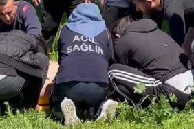 Deprem anında panikle 3. kattan atlayan bir kişi ağır yaralandı