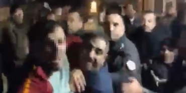 Öğrenciler ile taksicilerin kavgası yurtta son buldu; o anlar kamerada