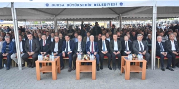Bursa Büyükşehir’den çiftçiye büyük destek: Üreticiler sulama borularına kavuştu