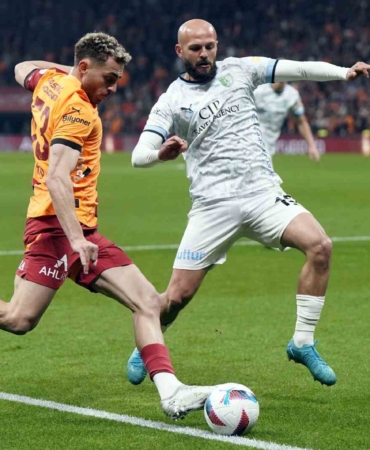 Trendyol Süper Lig: Galatasaray: 1 - Bodrum FK: 0 (İlk yarı)