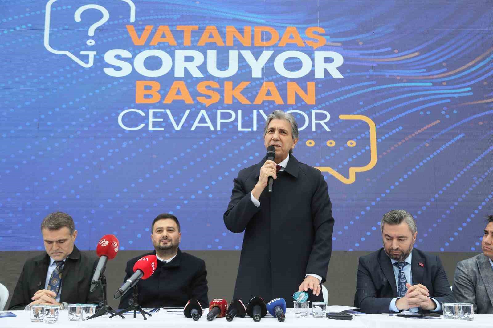 Kağıthane’de AK Parti ’Vatandaş Soruyor, Başkan Cevaplıyor’ programı düzenledi