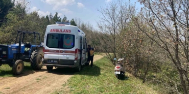 Bilecik’te motosikletin devrilmesi sonucu meydana gelen trafik kazasında 2 kişi yaralandı