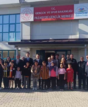 Vali Aygöl, Pazaryeri Halk Kütüphanesi’nin açılış törenine katıldı