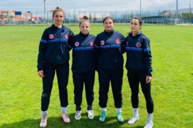 Körfezli kadın sporcular milli takım kampında