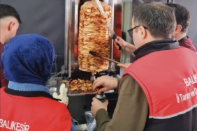 Gönen’de döner işletmeleri denetlendi: Numuneler uygun çıktı