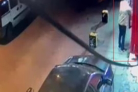 Marketten içeceğin çalındığı anlar kameraya yansıdı