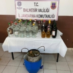 Jandarmadan kaçak alkol operasyonu