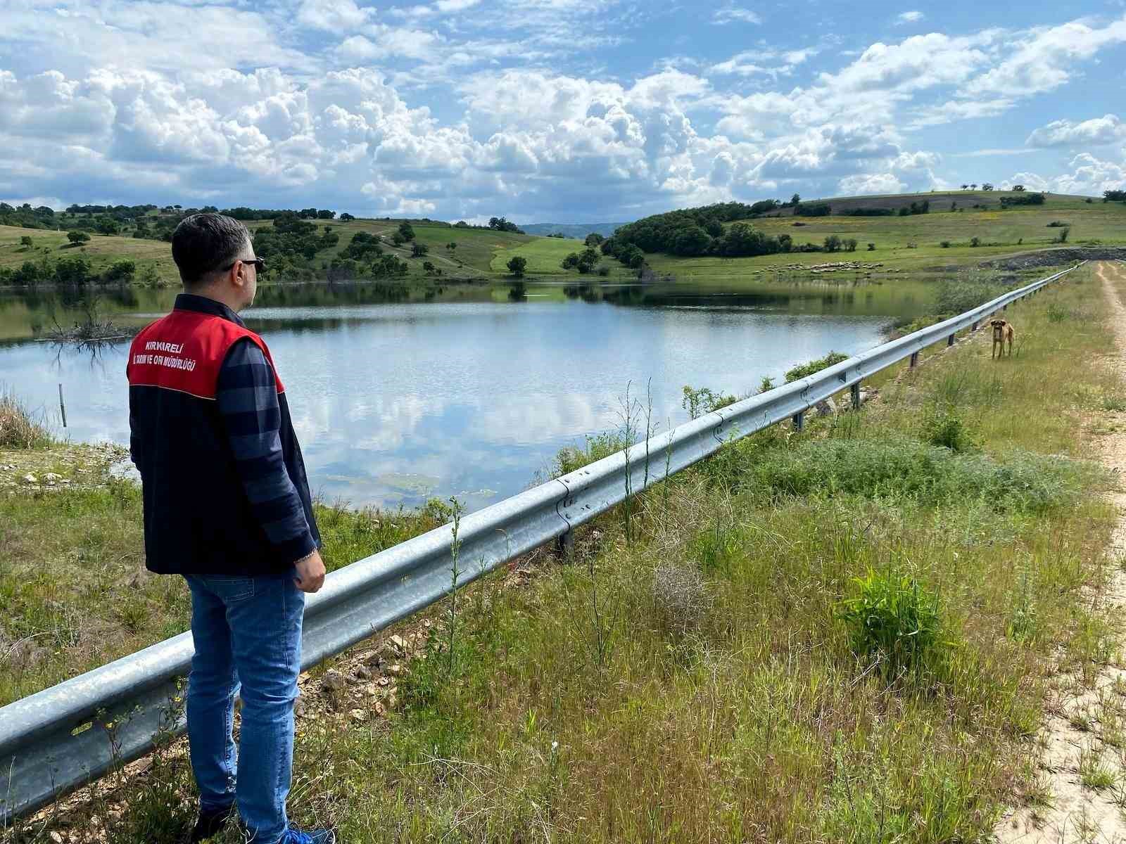 Kırklareli’nde baraj ve göllerde denetim