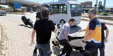 Bandırma’da motosiklet kazası: 1 kişi yaralandı