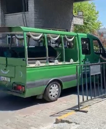 Şişli’de eski kocası tarafında öldürülen kadının cenazesi Adli Tıp Kurumu’na getirildi
