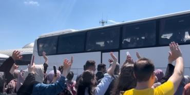 Bursa’da ilk hac kafilesi dualarla yola çıktı