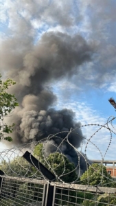 İstanbul Üniversitesi Avcılar kampüsünde korkutan yangın