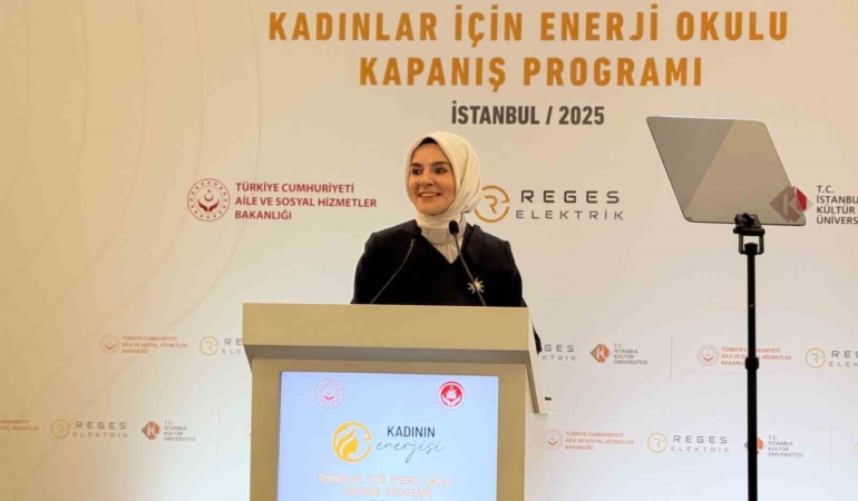 Bakan Göktaş: "Kadınların enerjisiyle güçlenen bir sektörün ve adil bir geleceğin ilk adımlarına tanıklık ediyoruz"