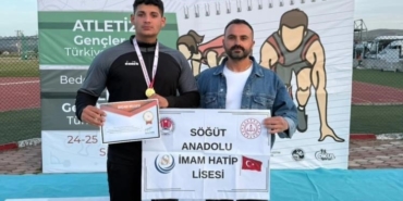 Bilecikli sporcu Türkiye şampiyonu oldu