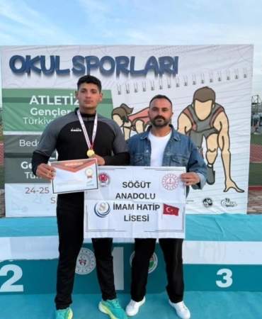 Bilecikli sporcu Türkiye şampiyonu oldu
