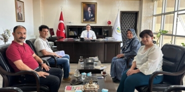 Kaymakam Memiş, şehit ailesini ağırladı