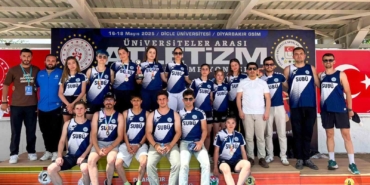 Üniversiteler Arası Atletizm Türkiye Şampiyonası’ndan madalyalar ve kupa ile döndüler