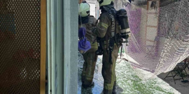 Bakırköy’de çakmakla oynayan çocuk yangın çıkardı